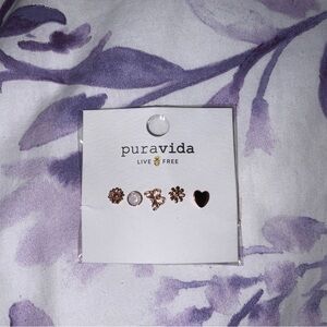 Pura Vida Rose Gold Earrings